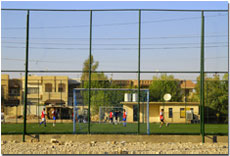 New football pitch